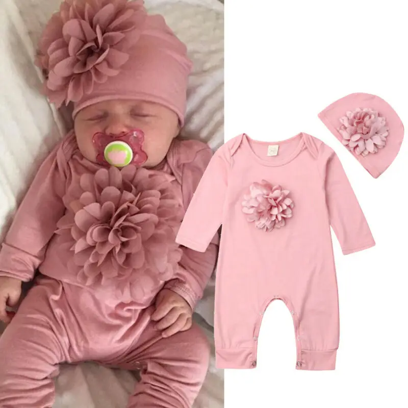 Baby Products Sale - VISgogo 2 cs Newborn Rompers Spring