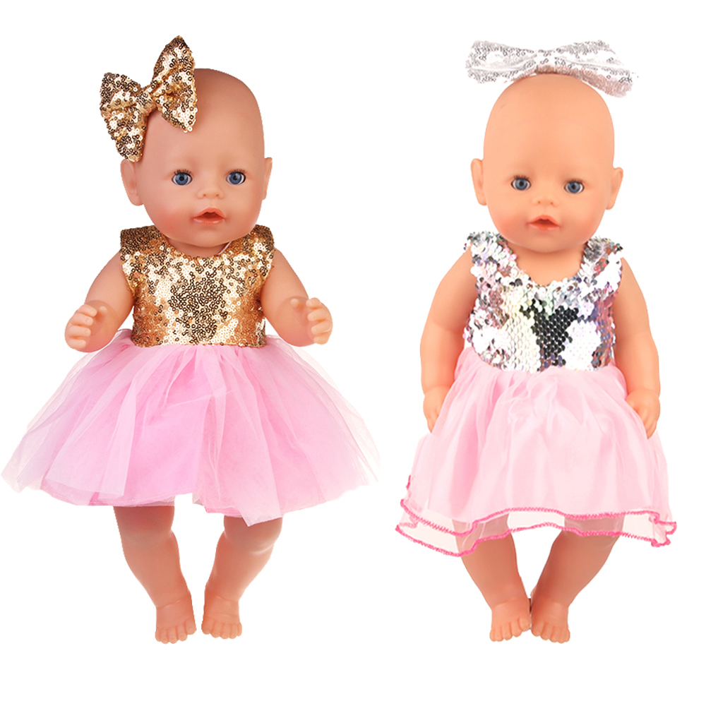 Sequins Dress Doll Clothes For - Baby Products Resale ulasan dan harga