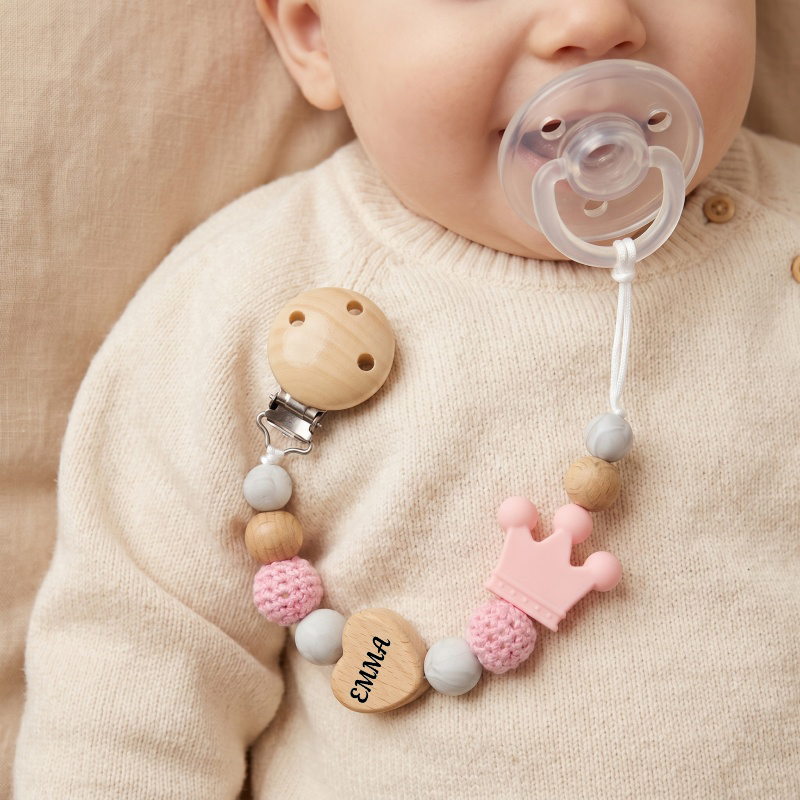 Personalized Baby Pacifier Cli - Baby Teethers ulasan dan harga