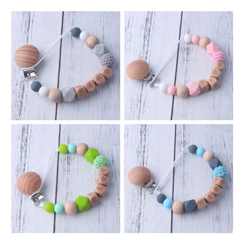 New Baby Pacifier Clips Person - Baby Teethers ulasan dan harga