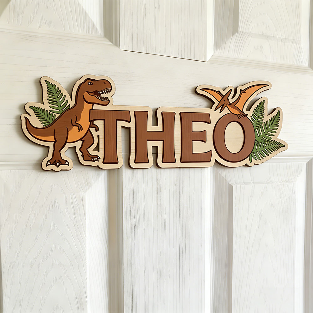 Personalized Dinosaur Name Sig - Baby Gate Stairs ulasan dan harga