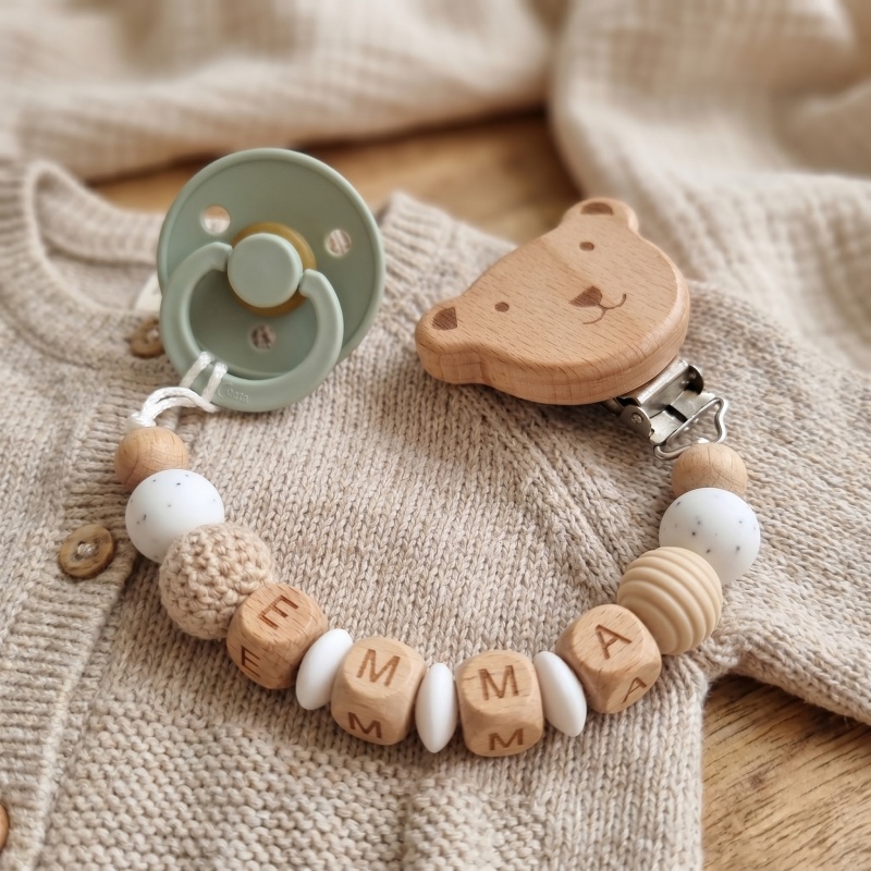 Personalized Pacifier Clip Cus - Baby Teethers ulasan dan harga