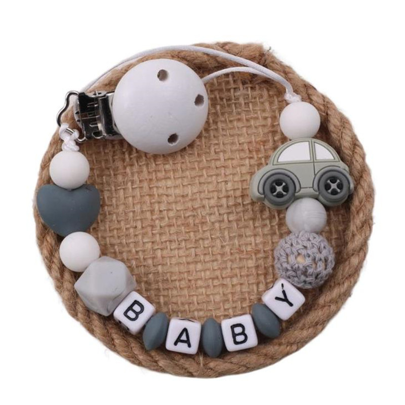 Cartoon Baby Pacifier Clips Ch - Baby Teethers ulasan dan harga